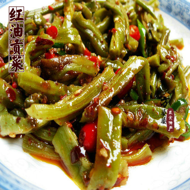 5份包邮手工制作麻辣贡菜响菜苔菜咸菜下饭菜私房菜230克