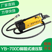 Photosynthetic double-circuit hand pump hydraulic pump Pupu ultra-high pressure pump hydraulic station manual hydraulic pump bus hydraulic pump