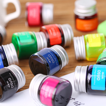 OASO Youshang color ink Color ink pigment pen ink Non-carbon non-blocking pen quick-drying ink 20ml