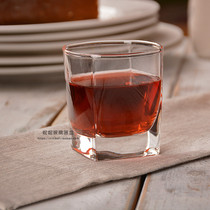 White wine cup household set glass Spirits cup Beer western wine glass Small 2 two bullet glasses One cup thickened