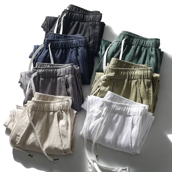 Go to the mall order! Select the quality strictly! Washed soft linen! Summer men's straight and cool casual pants trendy
Go to the mall order! Select the quality strictly! Washed soft linen! Summer men's straight and cool casual pants trendy