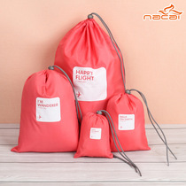 Color travel storage bag lucky bag finishing bag clothes underwear mobile phone storage bag 4 sets