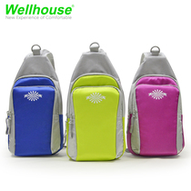 WELLHOUSE Shoulder Backpack Sports shoulder bag Riding Backpack Men and Womens Wallet Card Kit