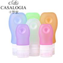 Travel portable silicone bottle bottle set shampoo shower gel cosmetics split empty bottle