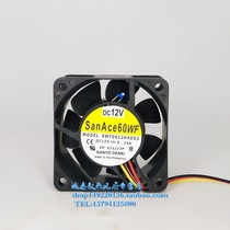 Japans Sanyo 6025 6CM 9WF0612H4D03 12V 0 15 double ball mute cooling fan