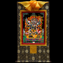 Pubakong Donka blue edge big name Preede handcrafted high-definition cloth printed gold line Donka 1 2 m high