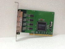 Used MOXA CP-104JU V2 4 serial port RS-232 smart multi serial communication card