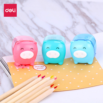 Dudley pen knife 0557 treasure pig children's pen sharpener Student pen sharpener Creative cute cartoon pen planer