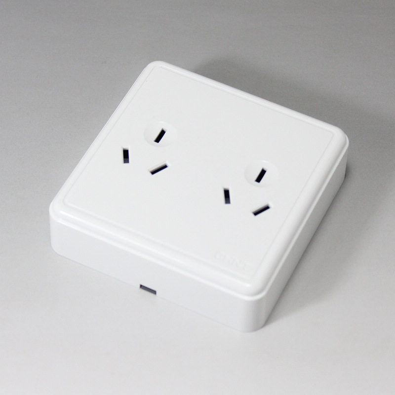 正泰开关插座 new1c 正泰墙壁开关 明装六孔插座面板 6孔插座