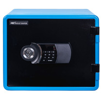 Korea Eagle brand YES-M020(BL) Blue small home electronic password fire insurance cabinet Shanghai delivery