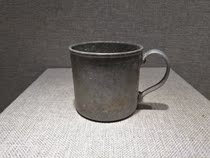 Red cultural relics collection of aluminum cups used by the Chinese army during the War of Resistance The original package old fidelity
