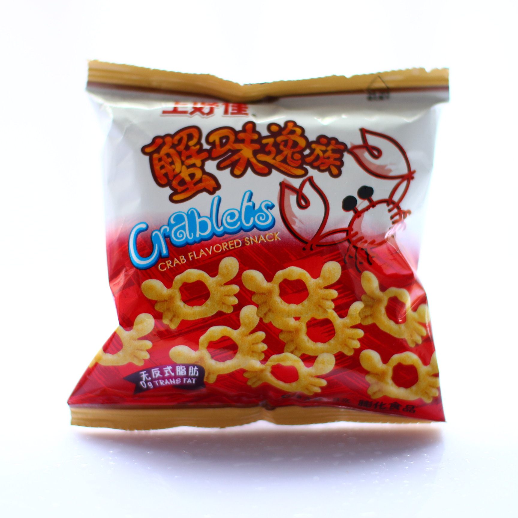 上好佳 蟹味逸族/休闲零食/正品承诺/可爱造型/小吃大促/包邮活动