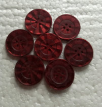 Nostalgic old stock 70-80s four-eye button 21mm collectible