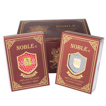 Taiwan imported poker Guogao NOBLE plastic frosted playing cards T-1806 wide cards 6 sets
