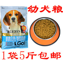 Dog food feed natural puppy food than bear Teddy VIP golden retriever dog food 5kg
