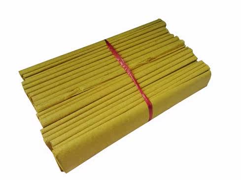 黄表纸竹浆纸超薄特制黄纸祭祖祭祀祭奠必备辟邪纸400张一捆