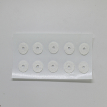 Four-joint buckle special gasket with hole unwoven cloth wafer felt cloth to increase the fabric thickness strengthening fastness