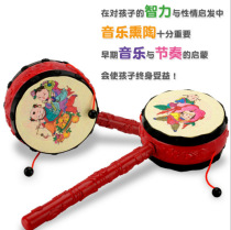 1-3-5 years old retro fun baby auspicious Chinese style classic childrens puzzle baby girl not Lang rattle