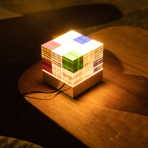 coznap new) German Tecnolumen CUBE wireless remote control table lamp adjustable light and dark color temperature