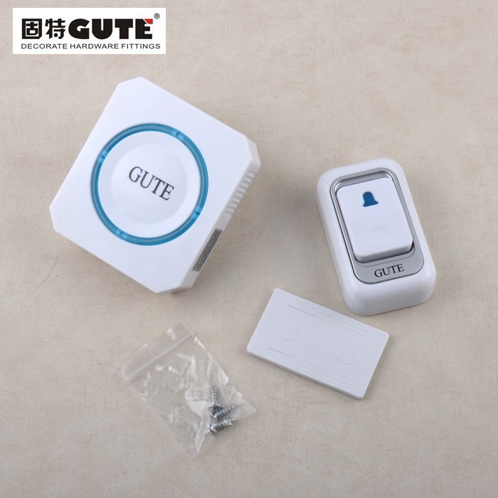 GUTE固特 无线家用门铃 远距离交流遥控 送电池产品展示图4