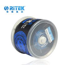 Rhenium RITEK blue and white porcelain vinyl audio and video disc DVD-R 16X blank burning disc 50 barrels