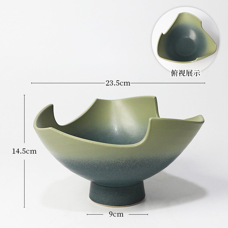 華道具 華公苑 池坊 青磁八角 陶器 生け花 小原流 草月流 自由花 変形