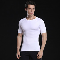 Men's Shapewear Slim Fit Vest Men's Styling Bandage Chest Tights Waist Short Sleeves KHS128