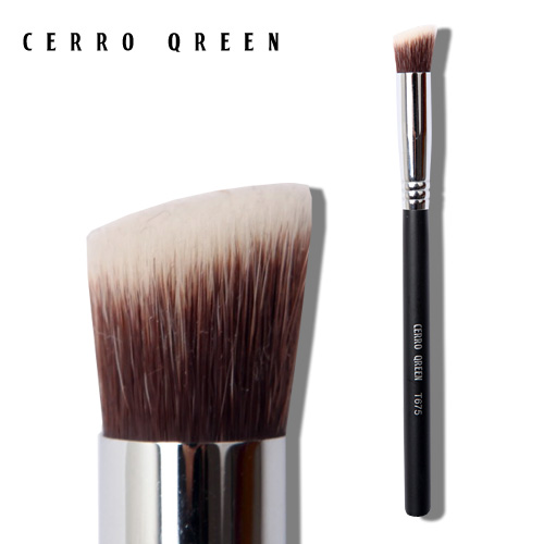 品牌cerro qreen全新T系列纤维小斜头鼻影阴影刷 高光提亮刷T675产品展示图2