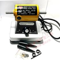 TM Desktop Double Head Cloth Wheel Polishing Machine Cloth Wheel Sander Speed-speed cloth wheel Wheel Machine Jewelry Polished Gold tool
