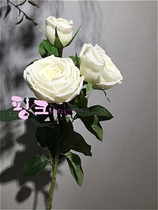 High simulation flower decoration flower American multi-head humidified rose Art living room with crown flower