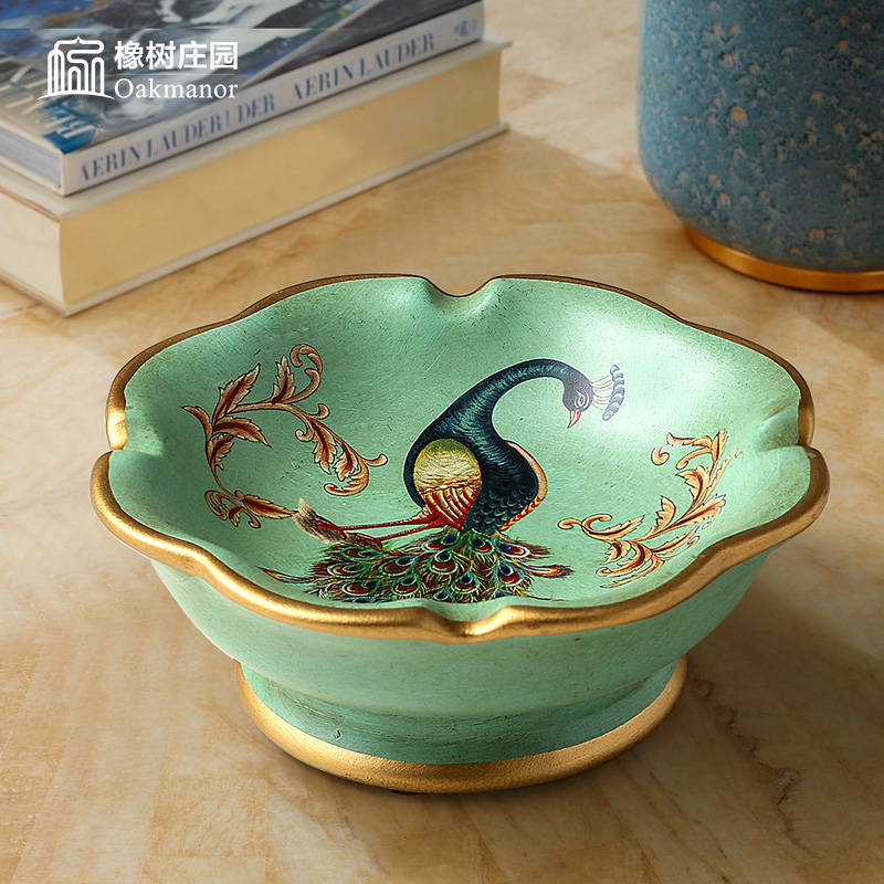 European sitting room tea table ashtray furnishing articles individuality creative trend restoring ancient ways of household ceramic ashtray adornment ornament