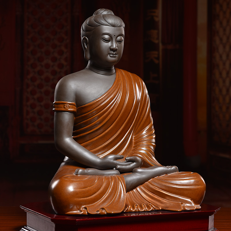 Ceramic production is pulled from the shelves 】 【 tathagata household consecrate Buddha furnishing articles/shakyamuni Buddha