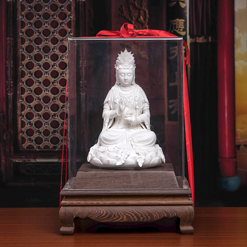 Yutang dai avalokitesvara home furnishing articles furnishing articles dehua porcelain its handicraft ceramics/south China sea guanyin