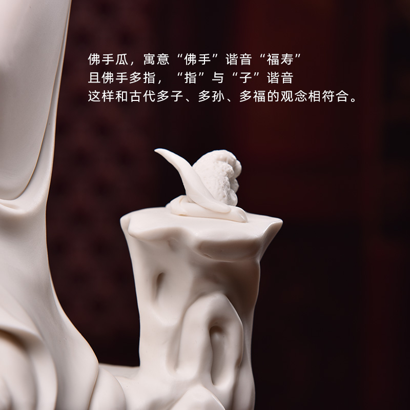 Yutang dai SongZi guanyin son avalokitesvara as ceramic Buddha to occupy the home for furnishing articles