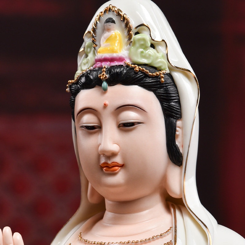 Yutang dai household ceramics stands resemble the mount putuo nahai guanyin worship that occupy the home furnishing articles avalokitesvara statues of the buddhas