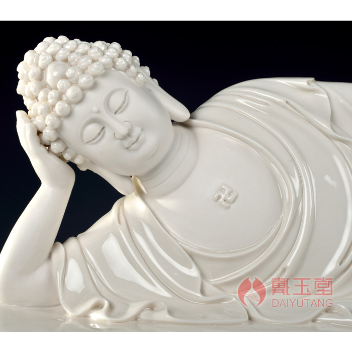 Dehua ceramic handicraft production is pulled from the shelves 】 【 Buddha furnishing articles/sleeping Buddha