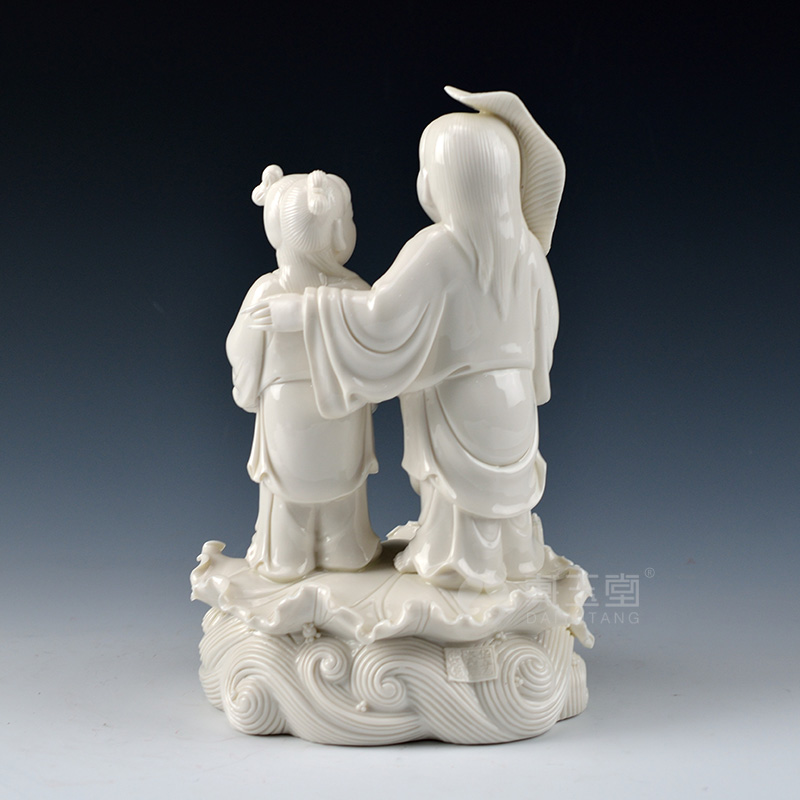 Yutang dai wedding gifts creative new marriage room decoration ceramics handicraft furnishing articles/their fairy D34-21