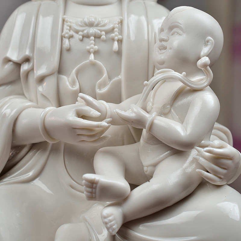 Yutang dai white porcelain its the bodhisattva guanyin worship that occupy the home furnishing articles for SongZi guanyin Buddha