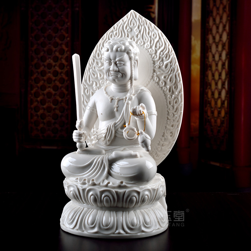 Yutang dai ceramic motionless statute like this life Buddha bodhisattva rooster king Ming Buddha worship Buddha that occupy the home furnishing articles