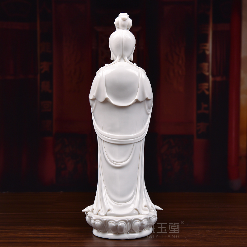 Dehua white porcelain production is pulled from the shelves 】 【 Tang Yunyang guanyin