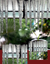 Simulation ice cream ice cone fake icicle (long) product photography photography auxiliary props can be customized