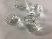 Photography props soft irregular angular floating water fake ice cubes can be repeatedly used 4cm Photography Photography Photography