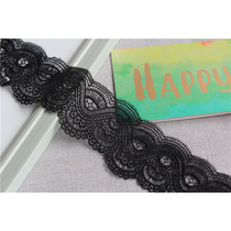 Black European-style water soluble hollowed-out lace lace outlet designer clothing DIY handmade parquet decoration accessories
