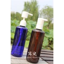 Foreign Trade Outlet Long Mouth Press Bottle Makeup Remover Oil Body Lotion Shampoo Body Milk DIY skin-care products Split Air Bottle