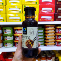 South Korea imported clean garden steak ribs barbecue sauce 500g barbecue marinated meat sauce is not spicy sweet and salty taste