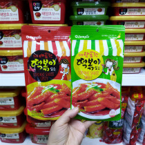 South Korea imported rice cake sauce 150g two flavors no rice cake sweet and spicy sweet Korean flavor