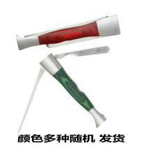 Stainless steel wood grain tobacco knife tobacco pipe pressure rod Tobacco wire knife through needle tobacco pipe tool accessories