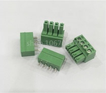 Plug-in terminal block 3 81 4p right angle straight shot