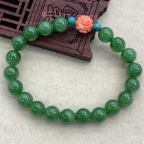 Smart jewelry 6862 Natural and field Jade Russia Beyjade Placed with organic jewel bracelet 8 5mm