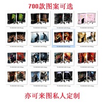 XBOX360 Slim thin machine stickers host colorful protection cartoon stickers pain stickers 2 handle stickers customization